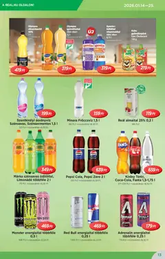 Reál Akciós újság - amely érvényes a következő dátumtól: 14.01.2026 | Oldal: 13
