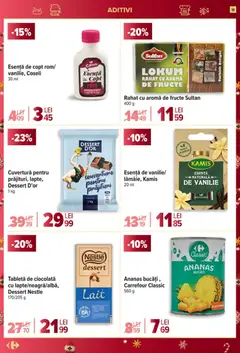 Ofertele Carrefour valabile de la 17.12.2025 | Pagină: 18 | Produse: Tabletă, Cuvertură, Ananas, Fructe