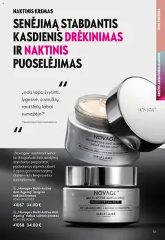 Oriflame akcijos nuo 14.09.2025 | Puslapis: 33 | Prekių: Naktiniai, Kremas