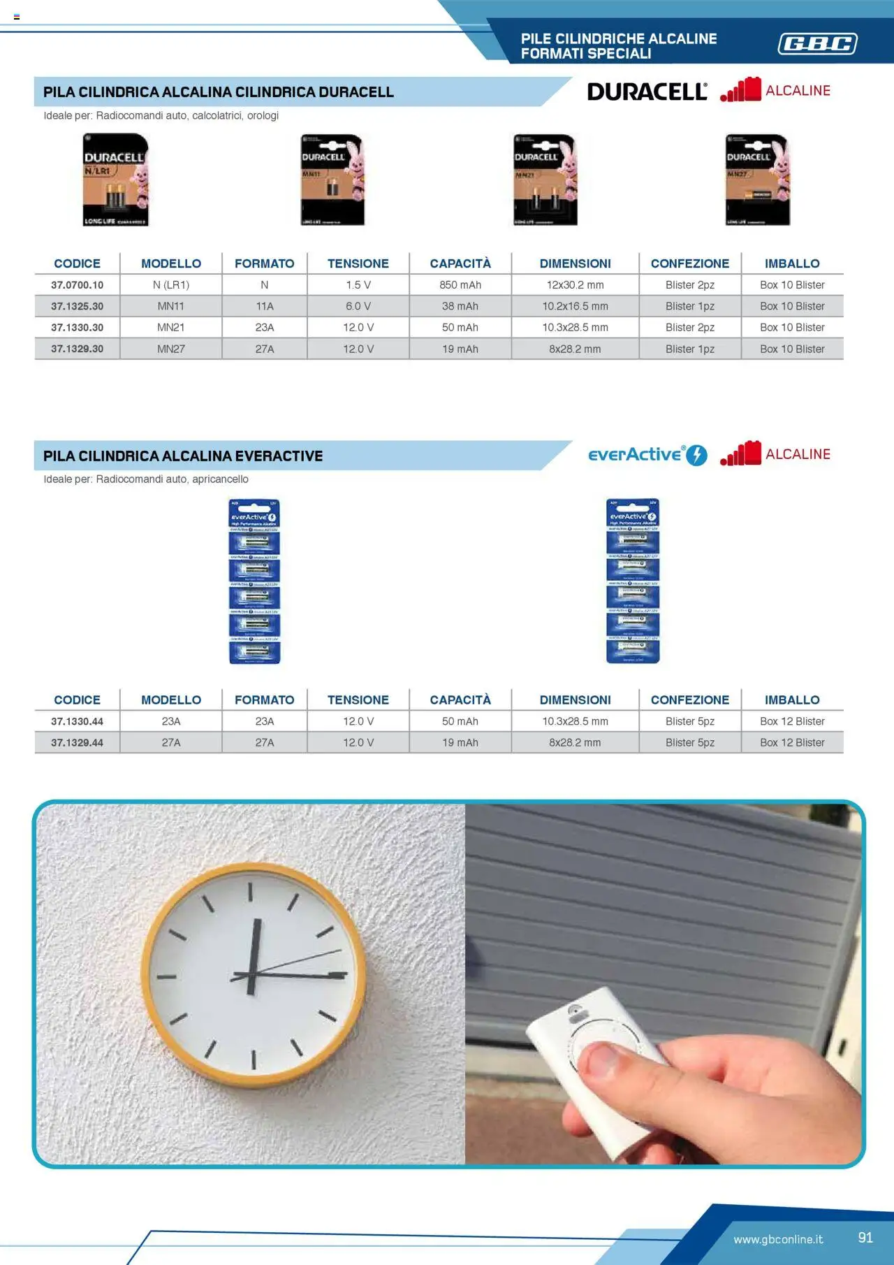 Volantino GBC del 12.04.2025 | Pagina: 91 | Prodotti: Pile, Batteria