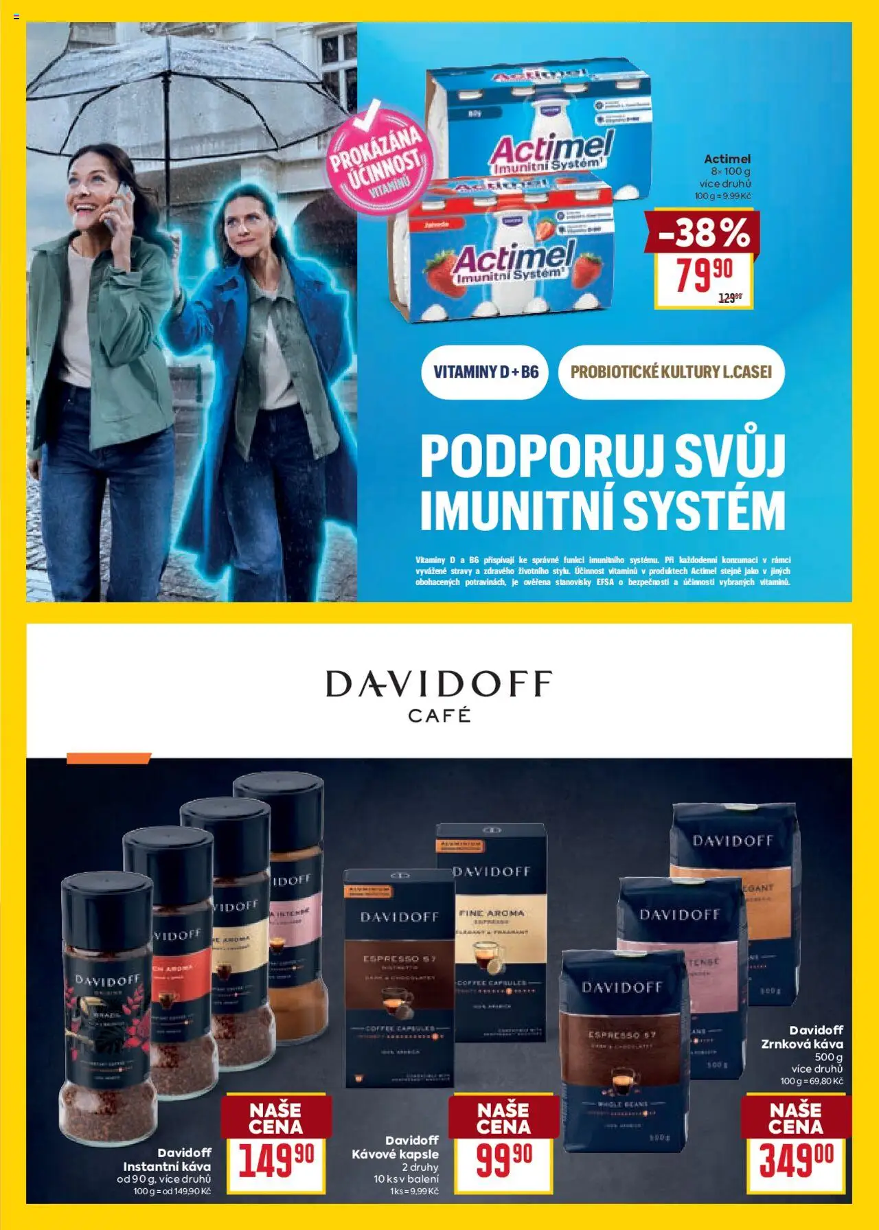 Billa Velký leták od 01.10.2025 | Strana: 19 | Produkty: Kávové kapsle, Kapsle, Instantní káva, Zrnková káva