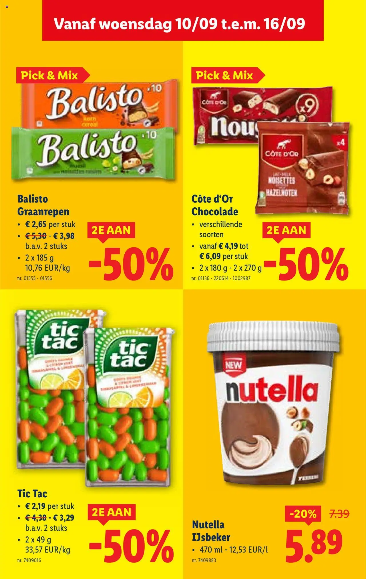  | Pagina: 19 | Producten: Chocolade