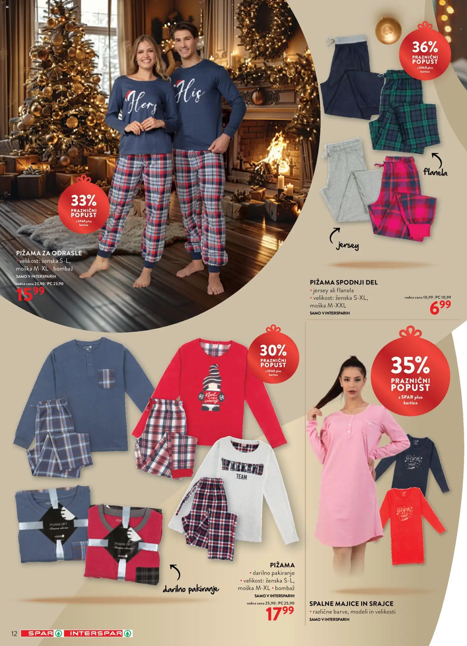 Novi Spar katalog ponudbe – veljaven od 26.11.2025 | Stran: 12