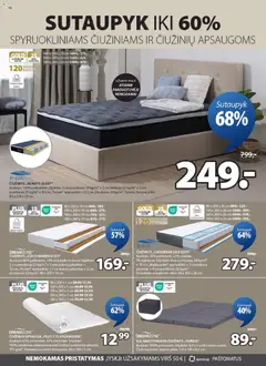 JYSK leidinys galioja nuo 03.03.2026 | Puslapis: 16 | Prekių: Čiužinys, Užvalkalas