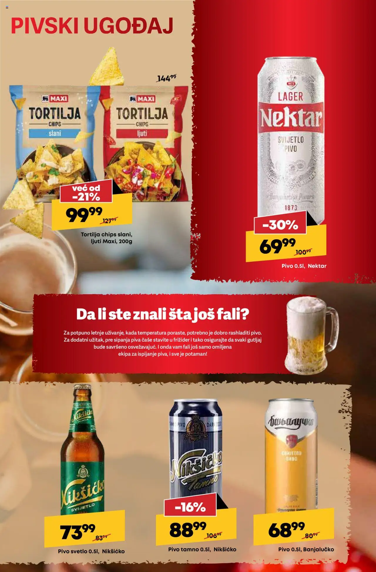 Tempo katalog - važi od 14.08.2025 | Strana: 3 | Proizvode: Tortilja, Nektar, Frižider, Pivo