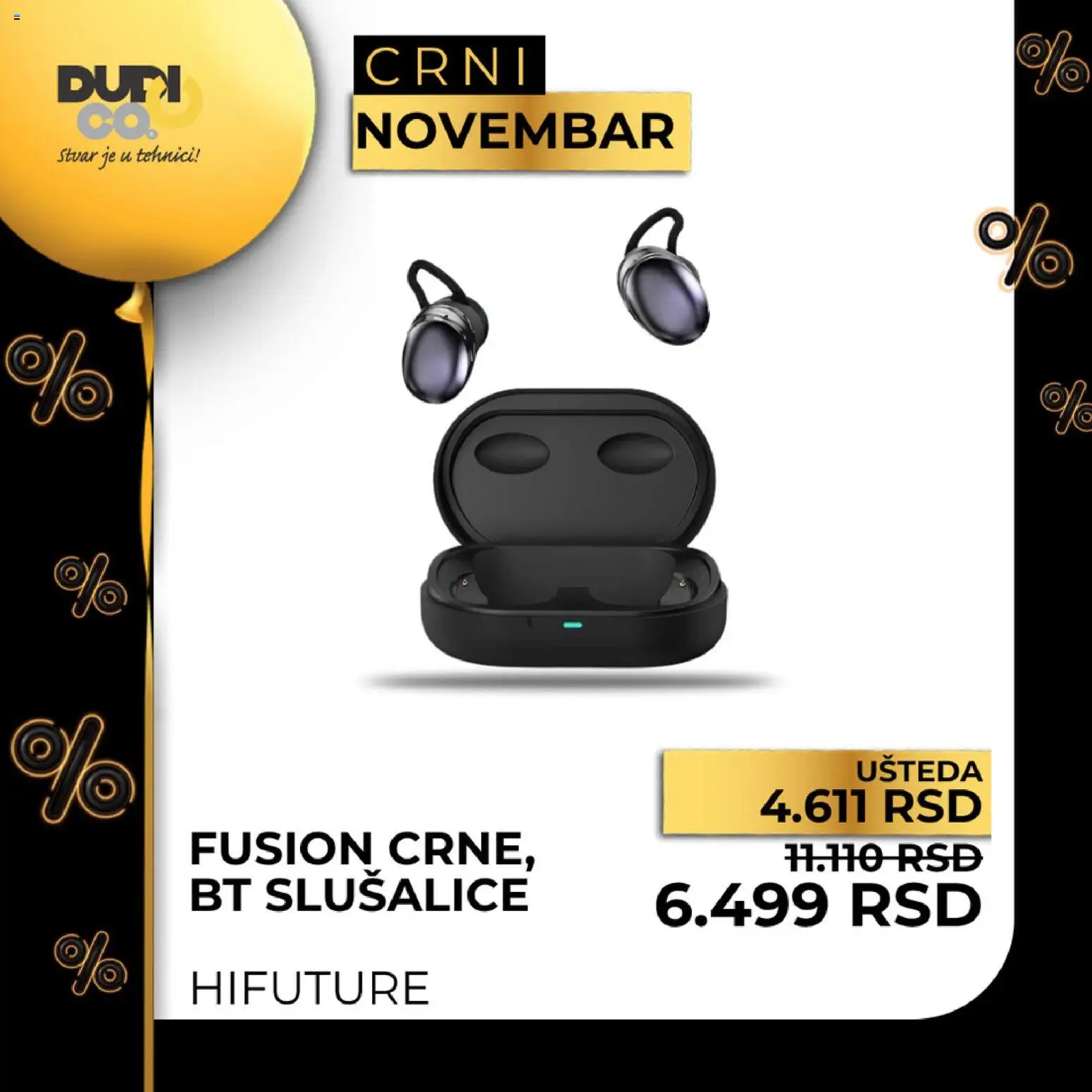 Dudi co. katalog - važi od 10.11.2025 | Strana: 8 | Proizvode: Slušalice