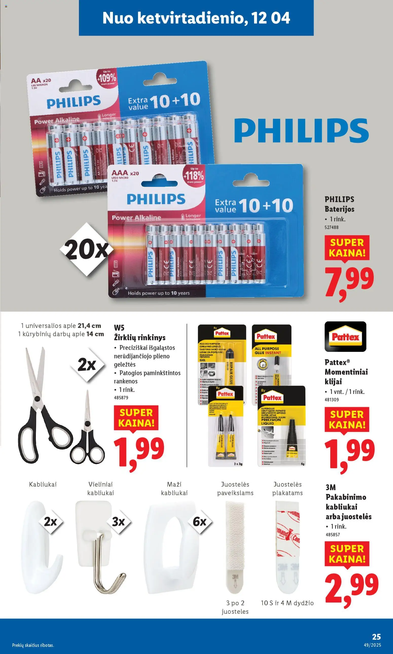 LIDL akcijos nuo 01.12.2025 | Puslapis: 25