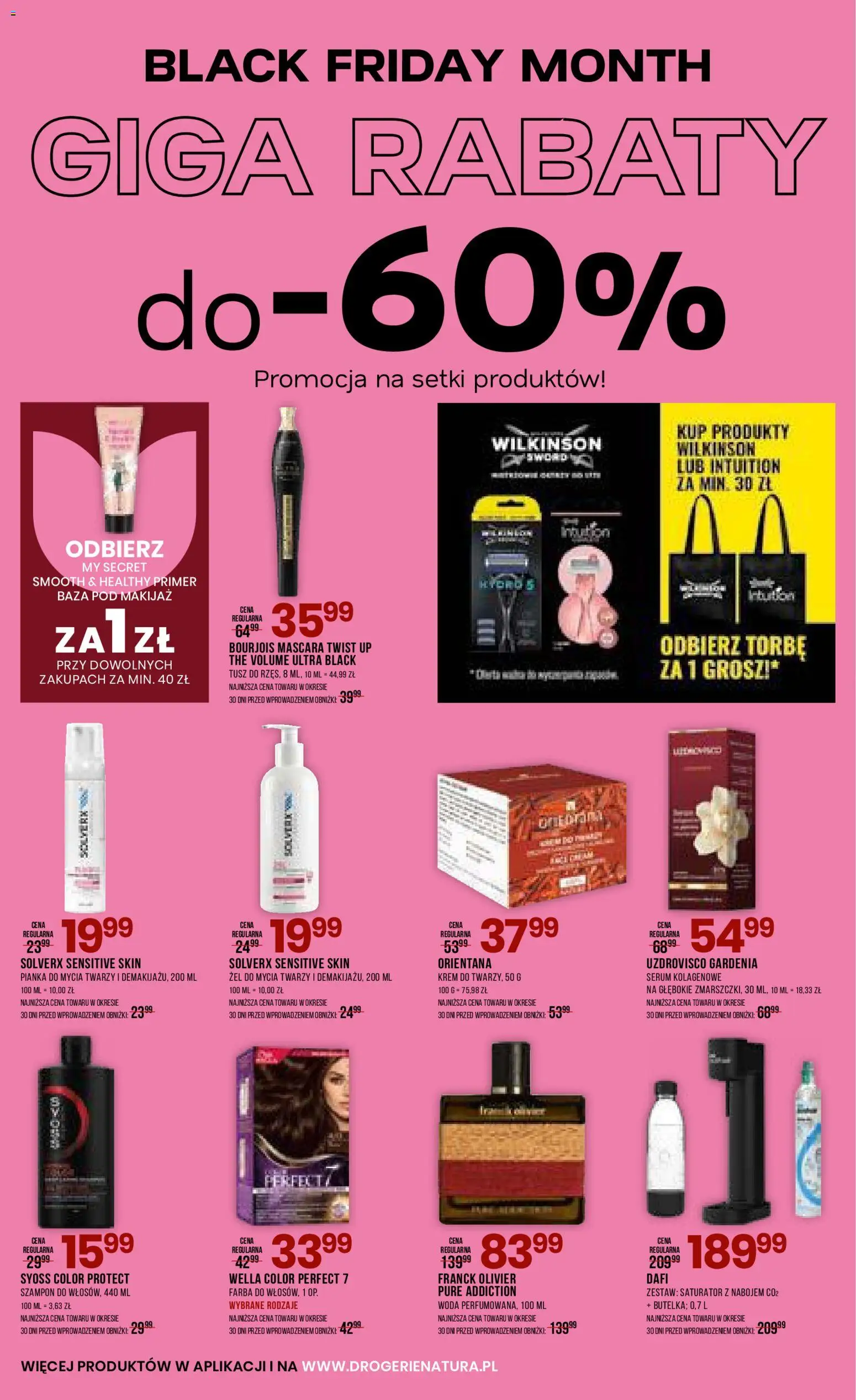 Drogerie Natura Black Friday od 10.11.2025 | Strona: 2 | Produkty: Makijaż, Krem, Baza pod makijaż, Woda