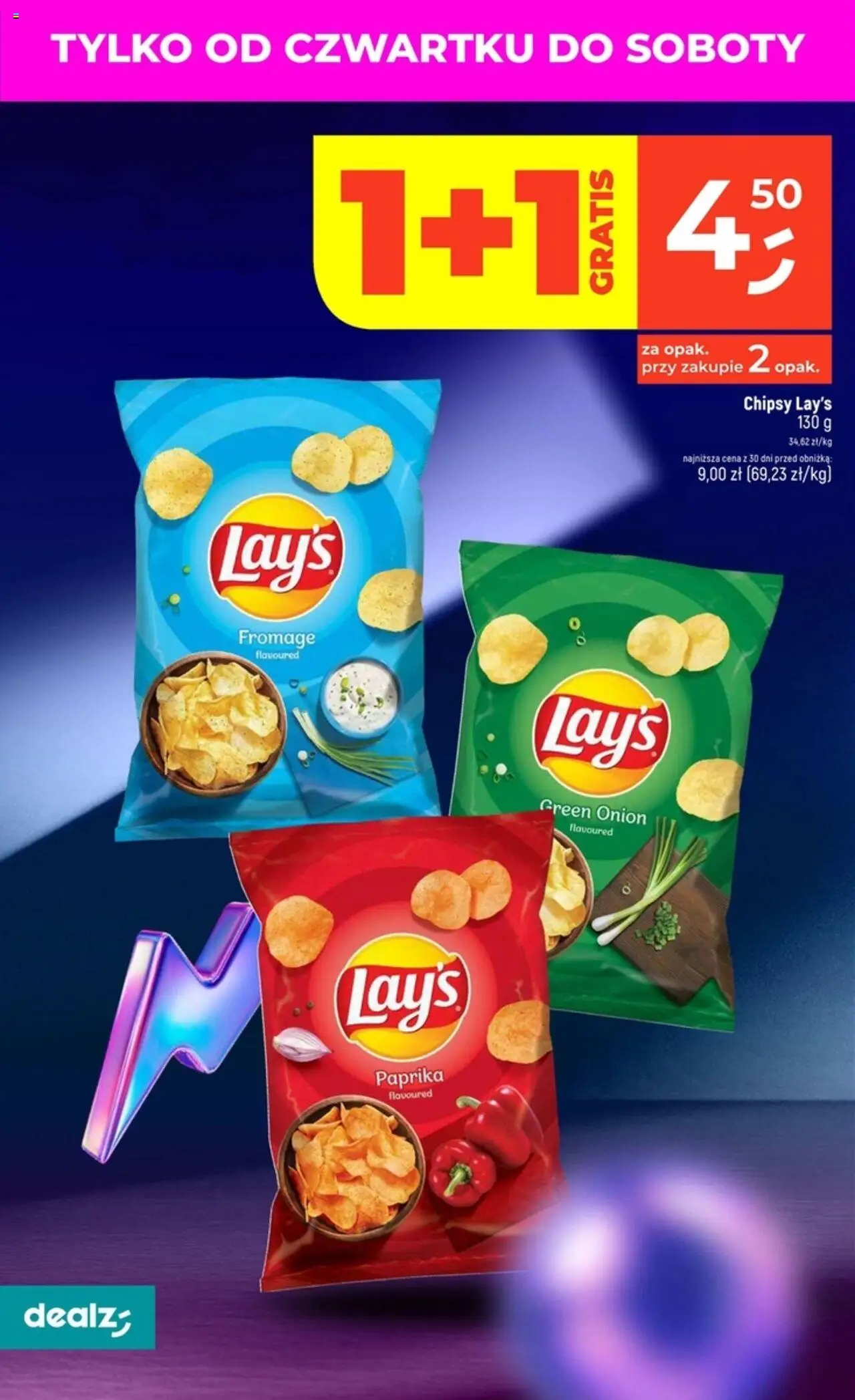 Dealz Gazetka od 14.08.2025 | Strona: 40 | Produkty: Chipsy