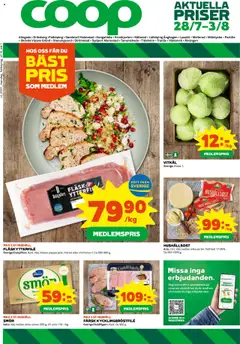 Coop - erbjudanden - Förhandsvisning av reklamblad från butik Coop aktuell från 28.07.2025
