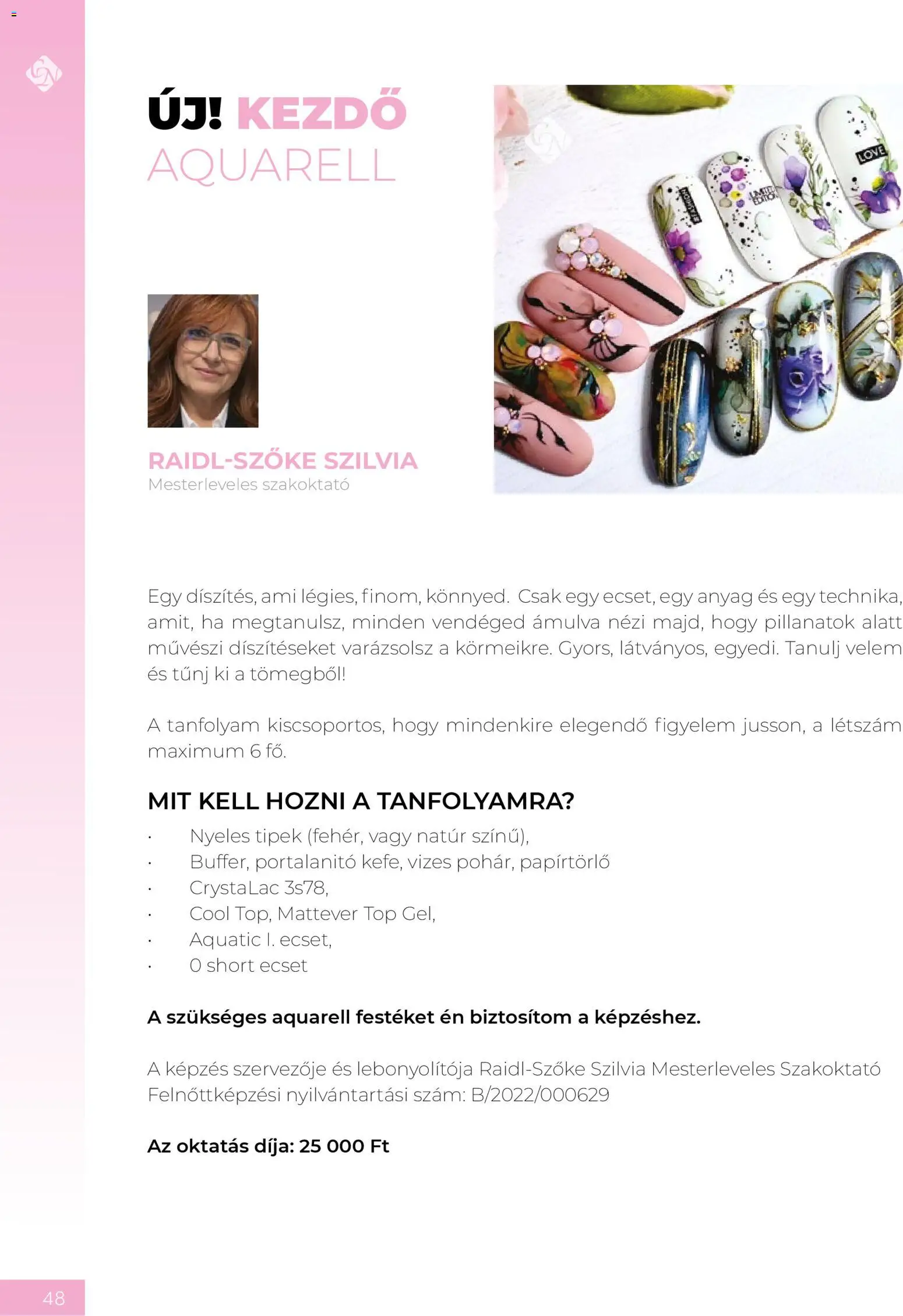 Crystal Nails akciós ujság - amely érvényes a következő dátumtól: 09.03.2026 | Oldal: 48 | Termékek: Papírtörlő, Ecset