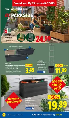 Lidl Folder week 11 - Voorbeeld van een folder van Lidl, geldig van 11.03.2026 | Pagina: 18 | Producten: Box, Pot