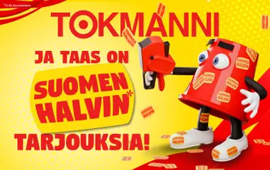 Tokmanni-mainoslehti voimassa 09.02.2026 alkaen