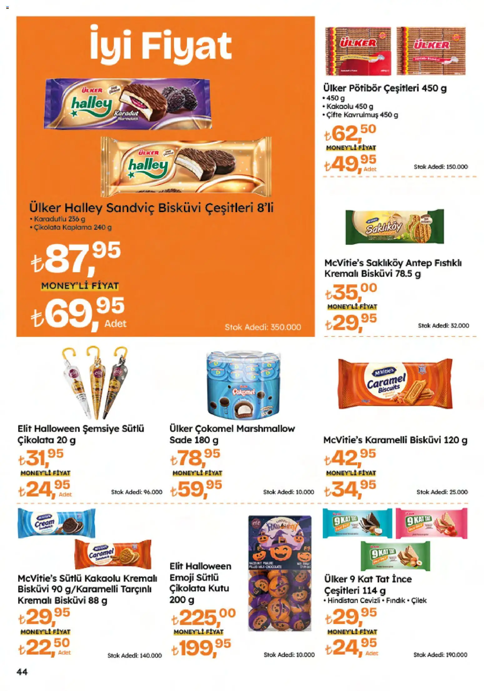 Migros Katalog - Migroskop - 23.10.2025 tarihinden itibaren geçerlidir | Sayfa: 44 | Ürünler: Çikolata, Cin, Meyve, Bisküvi