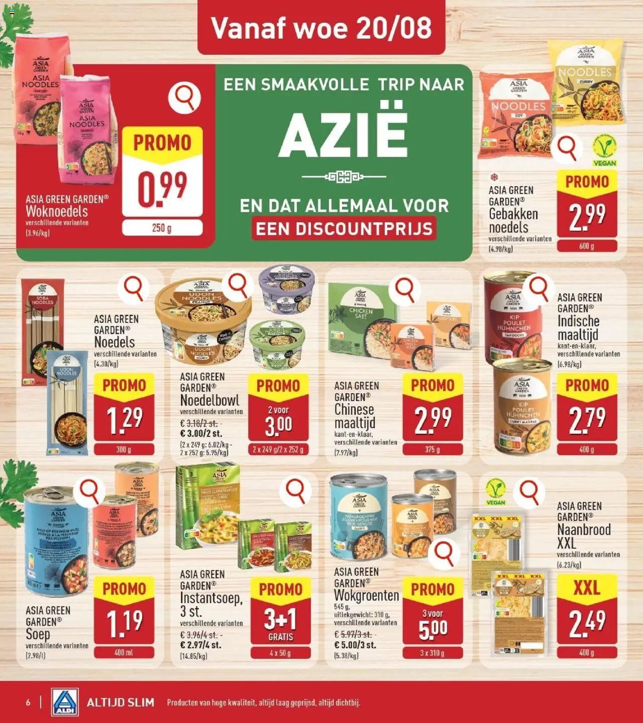  | Pagina: 6 | Producten: Noedels, La
