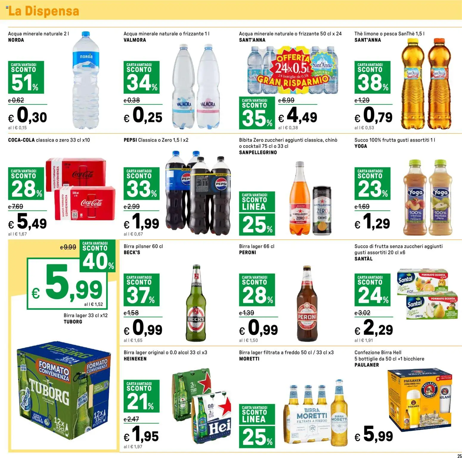 Volantino Iper del 14.11.2025 | Pagina: 25 | Prodotti: Frutta, Pera, The, Succo di frutta