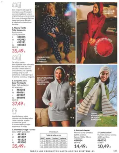 Vista previa Bufanda Lestari, Marrón claro y crema. 100% acrílico. Aprox. 180 x 25 cm. válido desde el 01.01.2026 | Página: 145 | Productos: Pantalones, Pijama, Té, Ropa