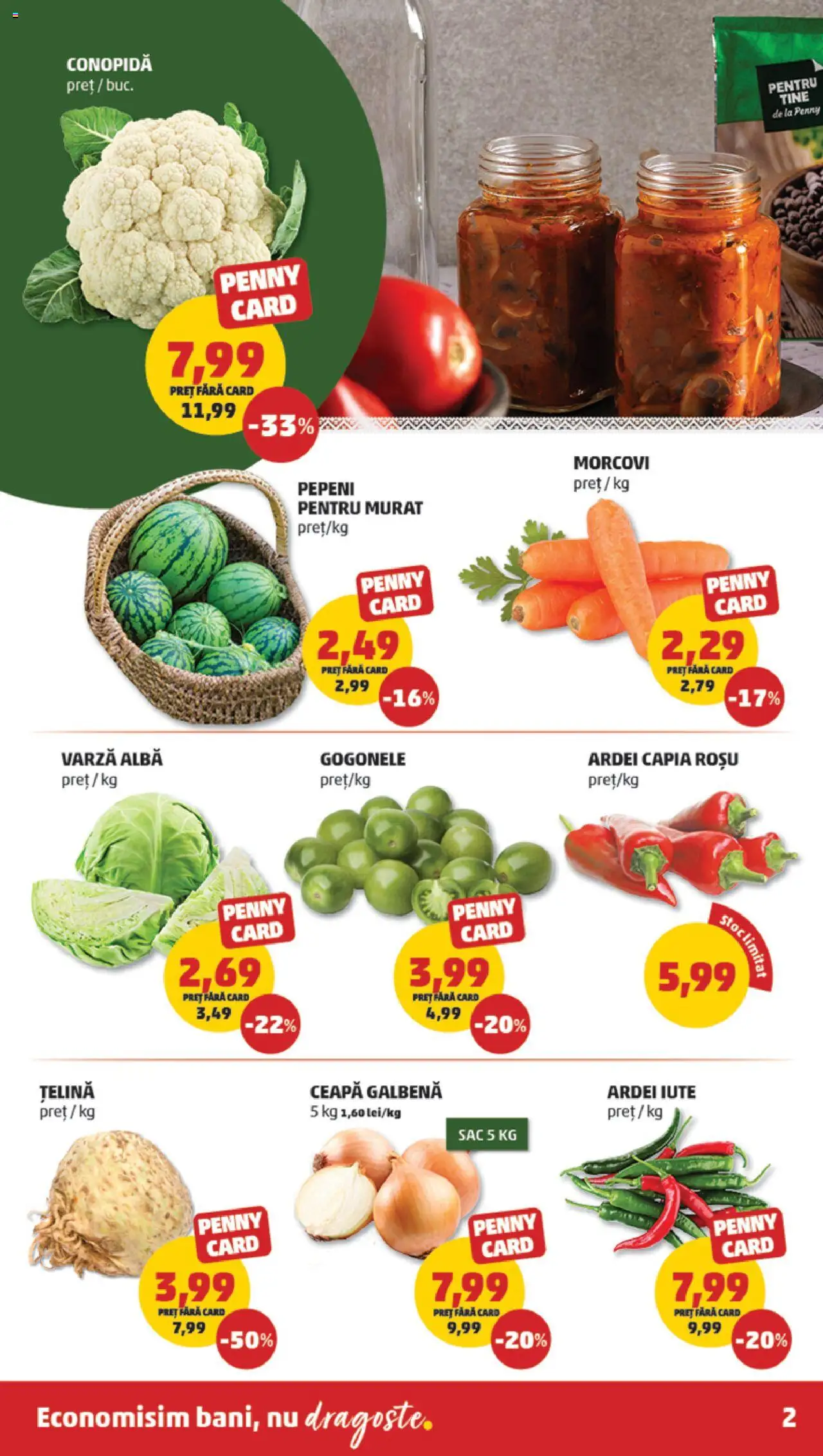 Noul catalog PENNY – valabil de la 17.09.2025 | Pagină: 2 | Produse: Pară, Țelină, Ardei, Ceapă