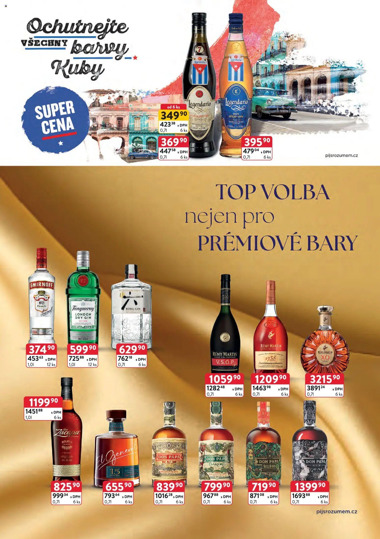 Astur & Qanto leták - Velkoobchod 03/2026 od 01.03.2026 | Strana: 19 | Produkty: Gin, Vodka, Barvy, Don papa