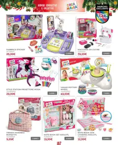 Anteprima del volantino Toys Center Natale catalogo valido a partire dal 17.10.2025 | Pagina: 189