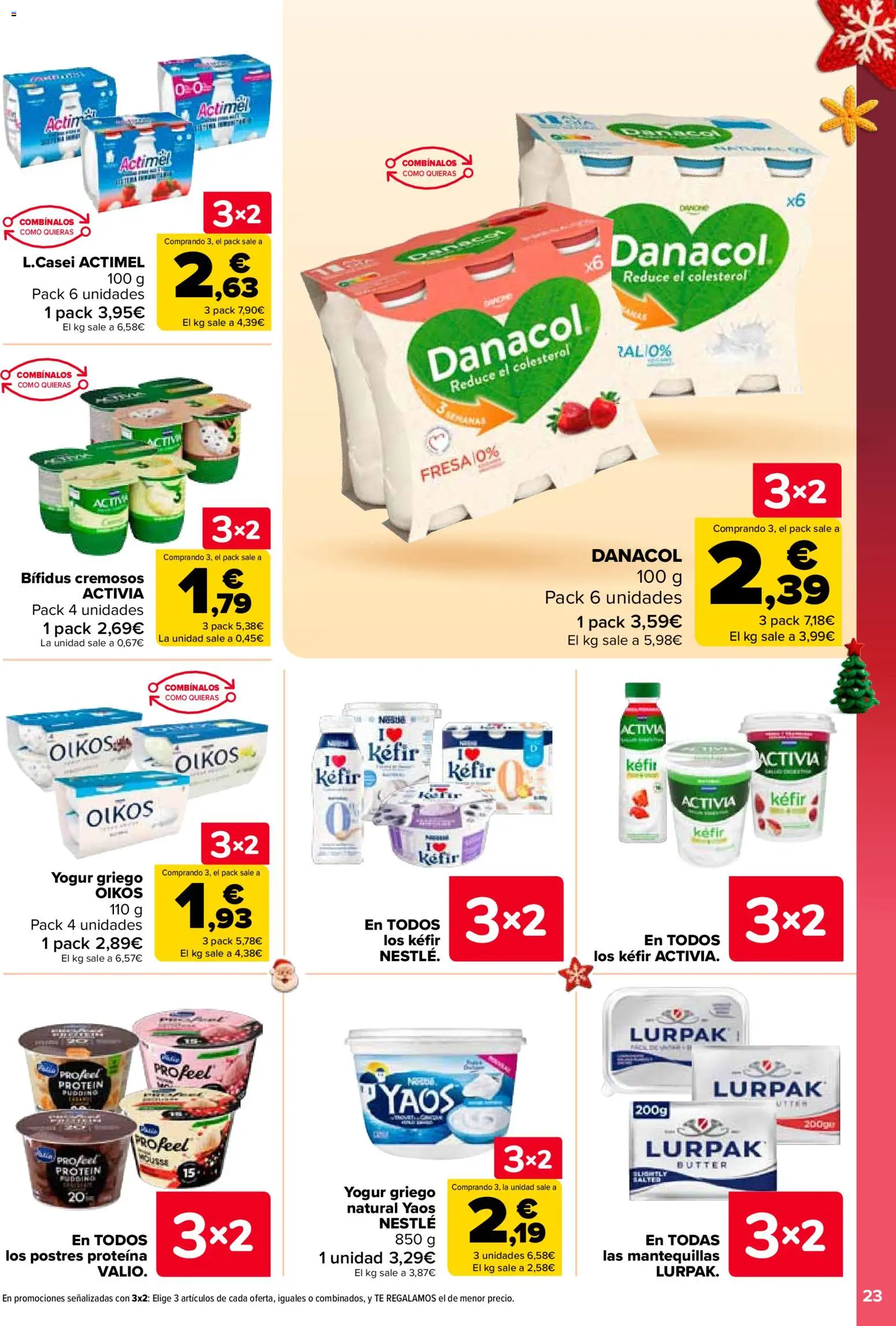 Carrefour folleto │ válido desde el 29.12.2025 | Página: 23 | Productos: Yogur, Μαγειρική εστία, Té
