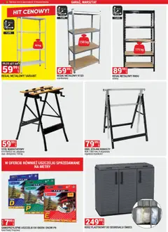 Pogląd oferty "Merkury Market Gazetka" - ważna od 01.10.2025 | Strona: 50 | Produkty: Regał metalowy, Stół, Kosz, Regał