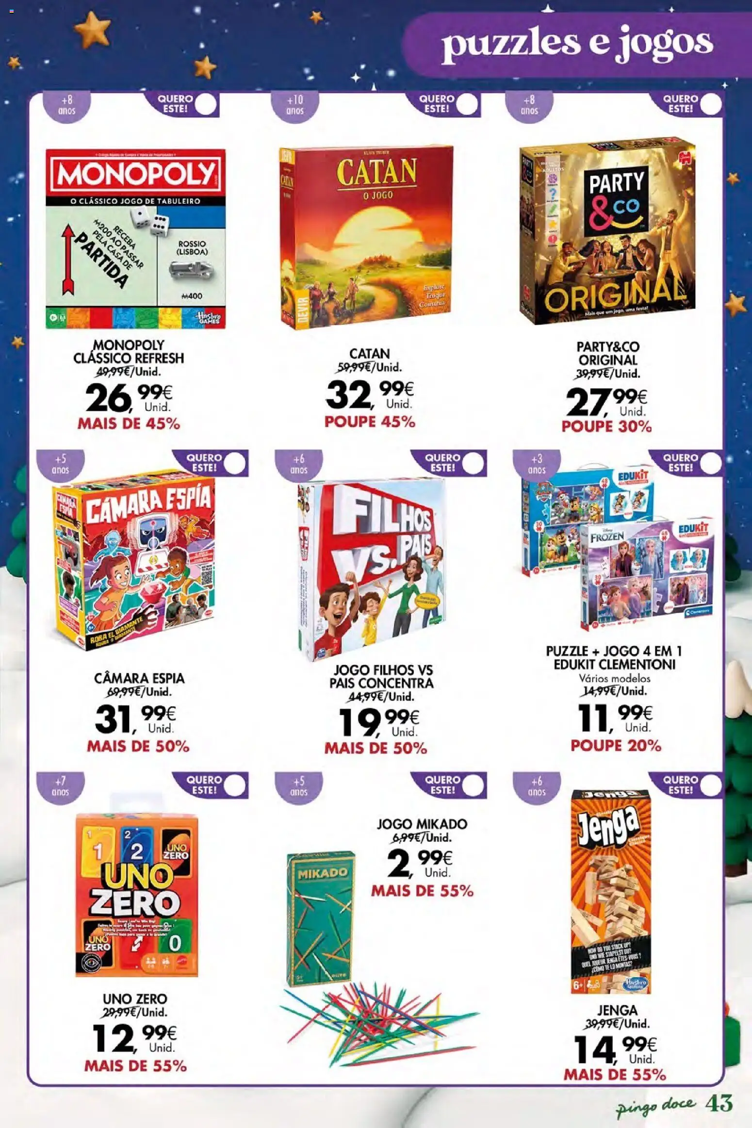Pingo Doce - Brinquedos Natal Açores  │ válido de 04.12.2025 | Página: 43