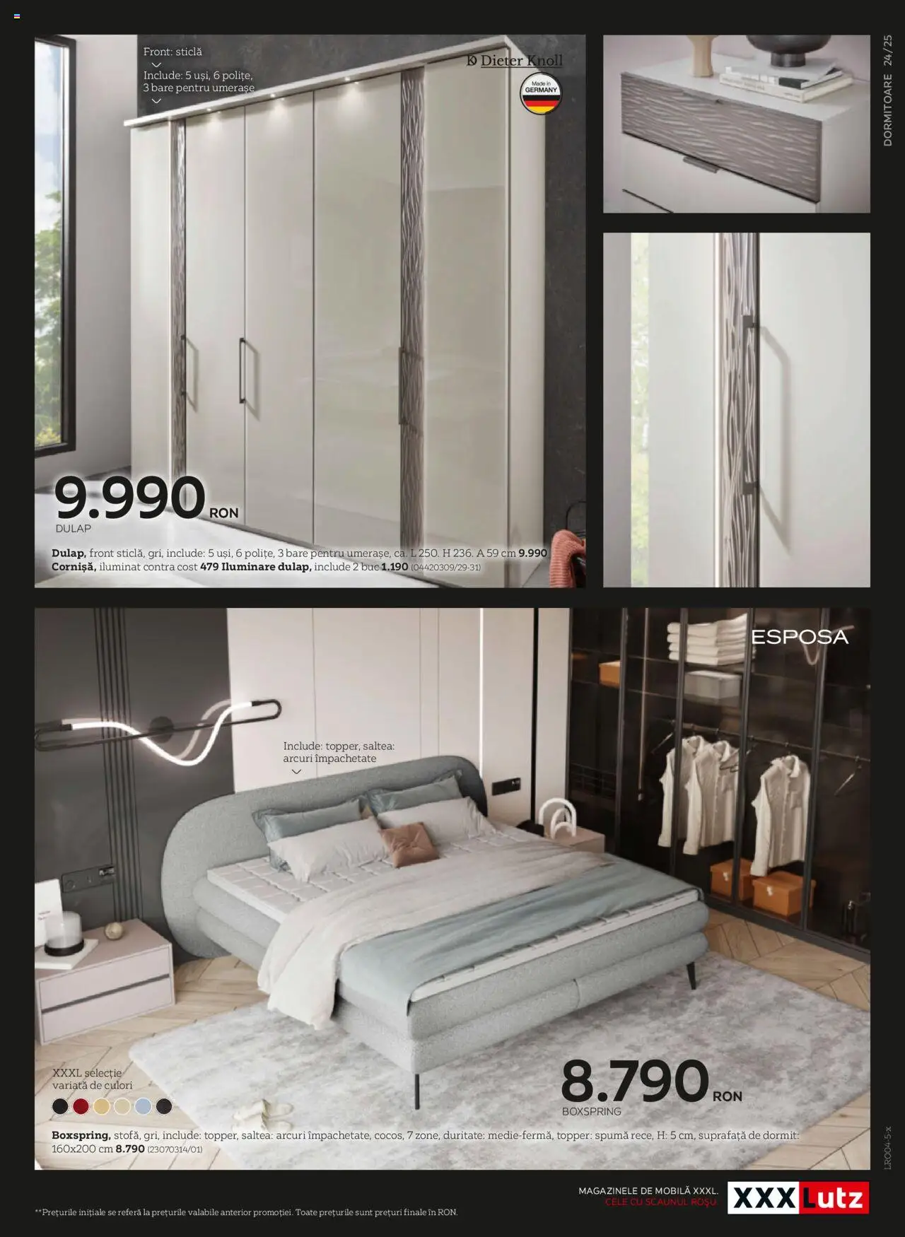 Noul catalog XXXLutz – valabil de la 07.04.2025 | Pagină: 25 | Produse: Saltea, Topper