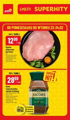 Pogląd oferty "POLOmarket Gazetka - Super Hity" - ważna od 23.02.2026