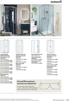 Preview of B&Q - Bathrooms valid from 16.12.2025 | Page: 221