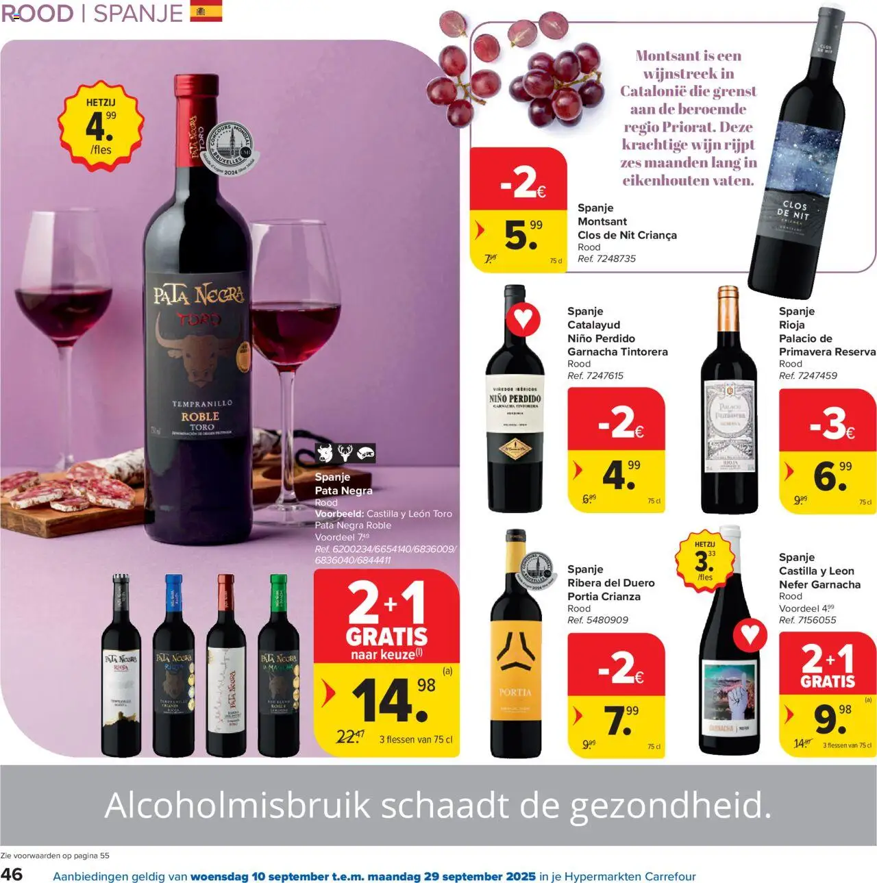  | Pagina: 46 | Producten: Wijn