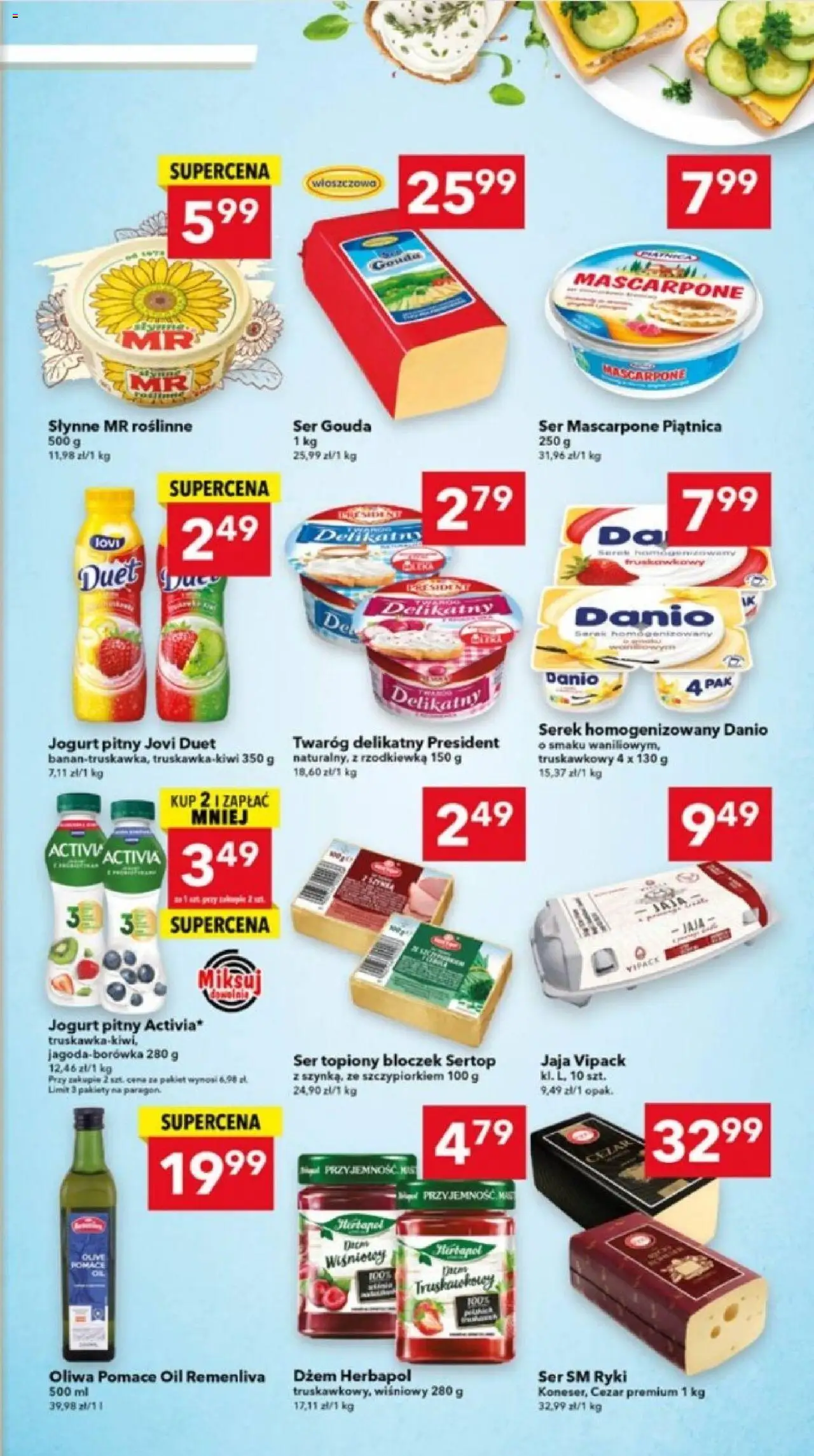 Lewiatan gazetka - Katowice od 13.08.2025 | Strona: 3 | Produkty: Ser topiony, Serek, Jogurt pitny, Ser gouda