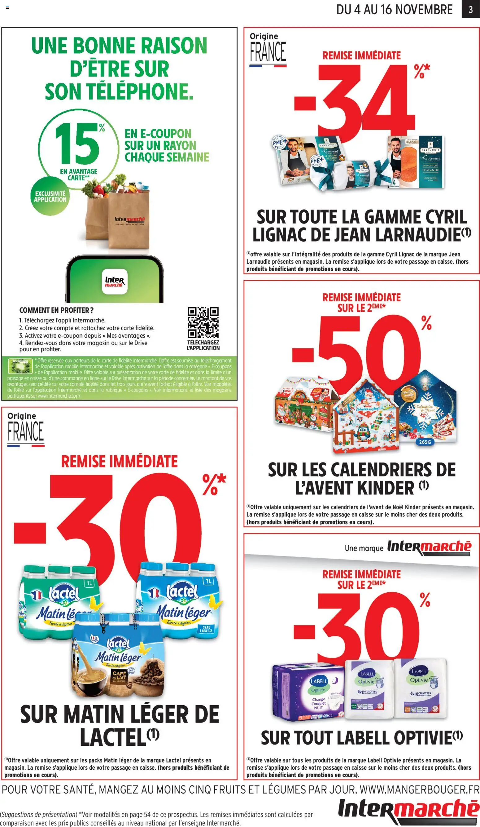 {H1} | Page: 3 | Produits: Calendrier, Saumon fumé, Culotte, Saumon