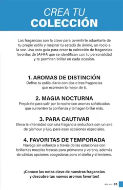 Vista previa JAFRA folleto válido desde el 01.08.2025 | Página: 85 | Productos: Fragancia, Té