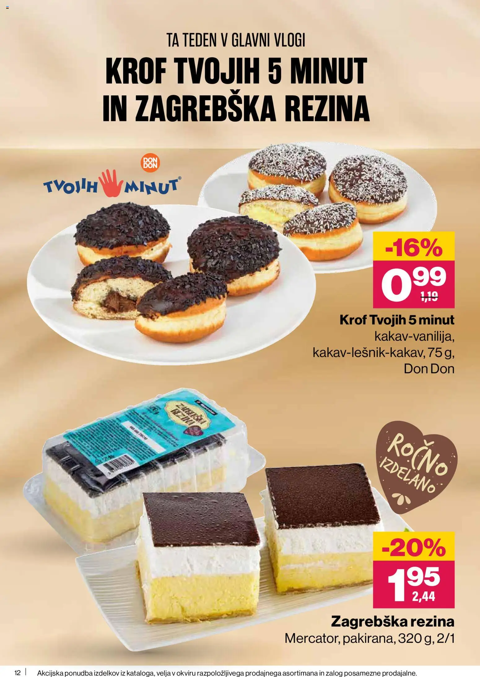 Novi Mercator katalog ponudbe – veljaven od 08.01.2026 | Stran: 12