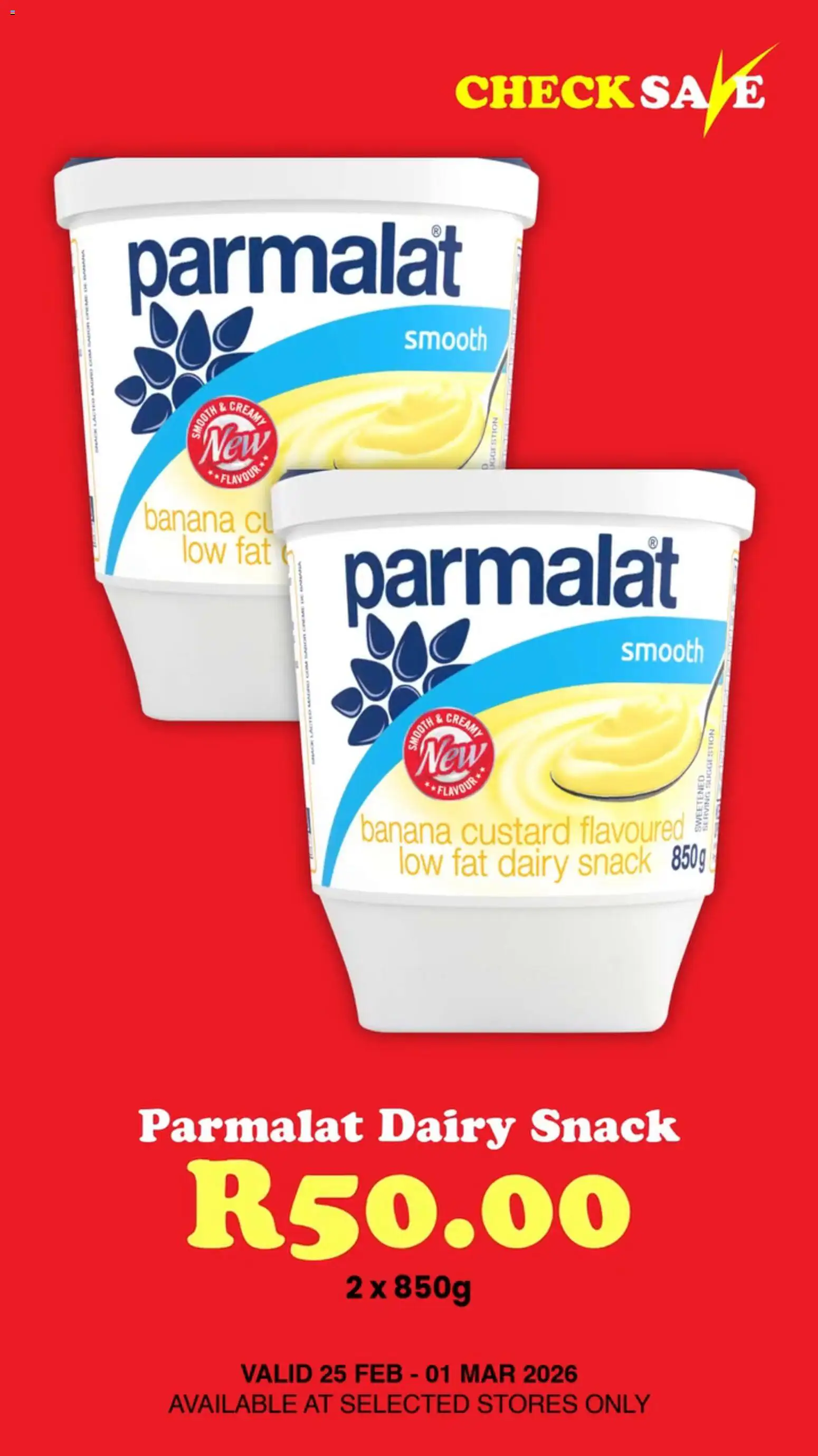 New Check Save catalogue – valid from 26.02.2026 | Page: 6 | Products: Custard, Cream