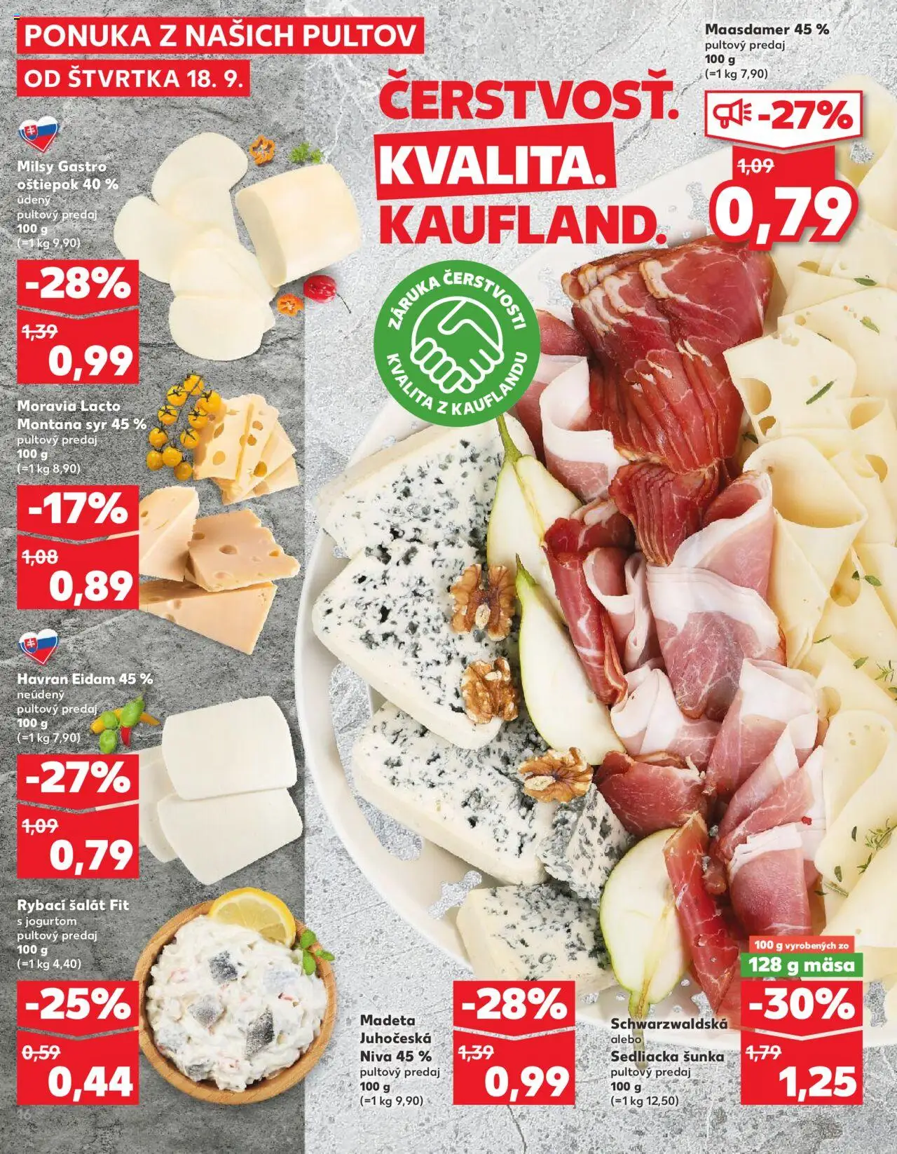 Kaufland SK akciós ujság - amely érvényes a következő dátumtól: 18.09.2025 | Oldal: 16