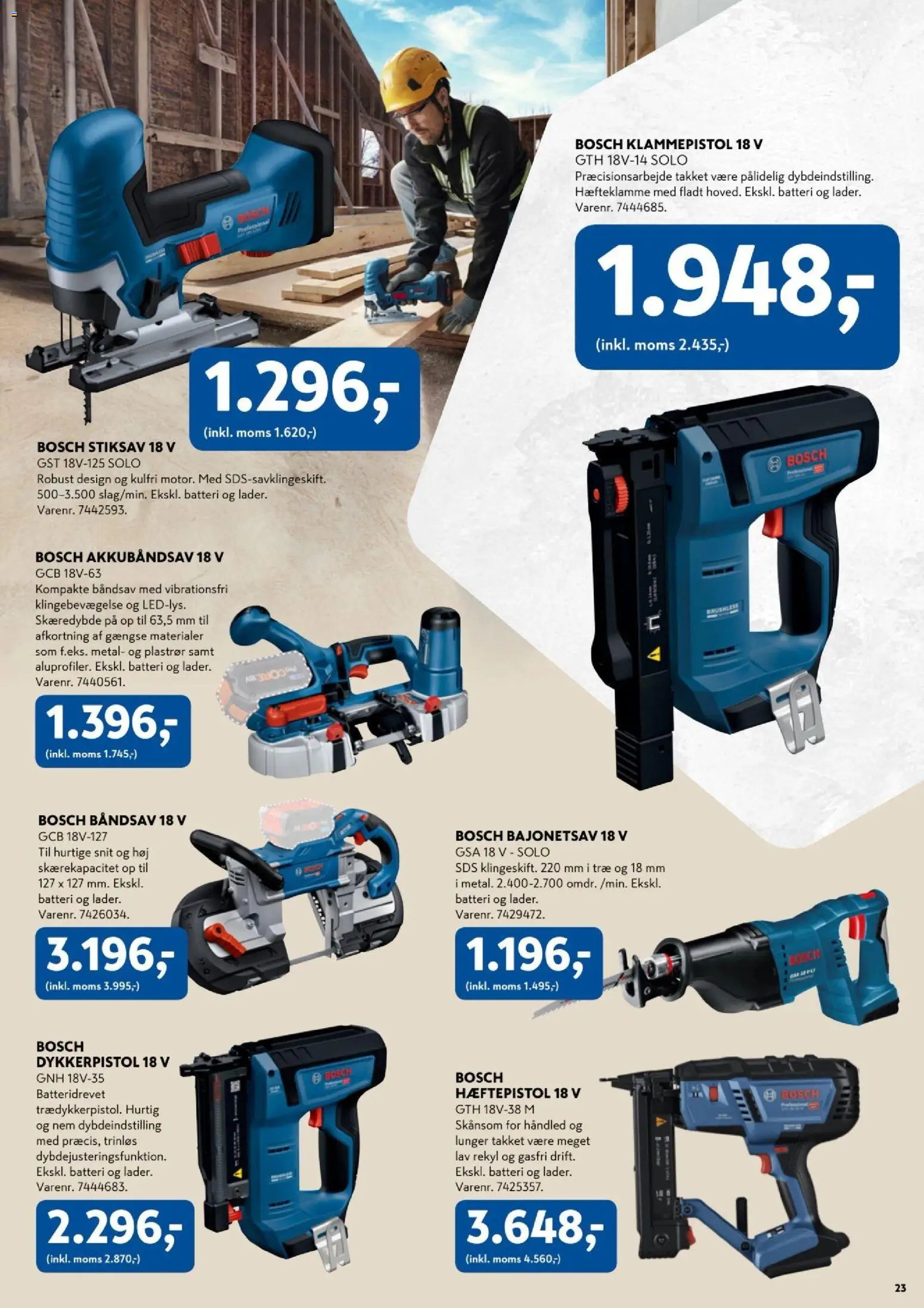 Davidsen tilbudsavis – gyldig fra 30.03.2026 | Side: 23 | Produkter: Søm, Batteri