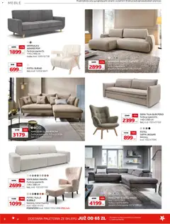 Pogląd oferty "Komfort Gazetka" - ważna od 03.12.2025 | Strona: 8 | Produkty: Sofa, Fotel