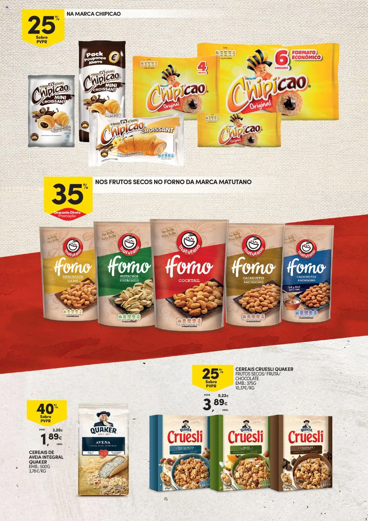 Continente - Açores: Coca-Cola e Matutano │ válido de 12.08.2025 | Página: 3 | Produtos: Amendoins, Forno, Sal, Creme