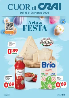 Anteprima del volantino CRAI volantino Cuor di Crai Biancavilla  valido a partire dal 18.03.2026