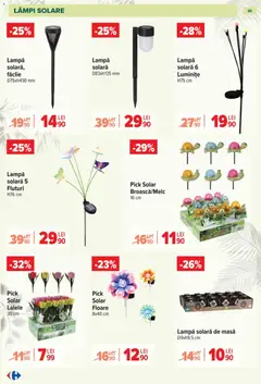 Ofertele Carrefour valabile de la 11.03.2026 | Pagină: 46 | Produse: Masă, Lampă
