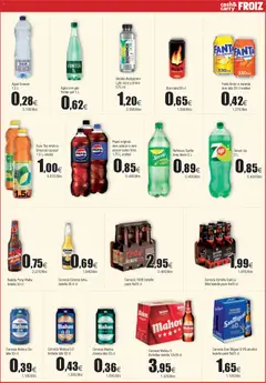 Vista previa Froiz - Folleto Cash válido desde el 07.01.2026 | Página: 7 | Productos: Lima, Cerveza, Agua con gas, Πρίζες
