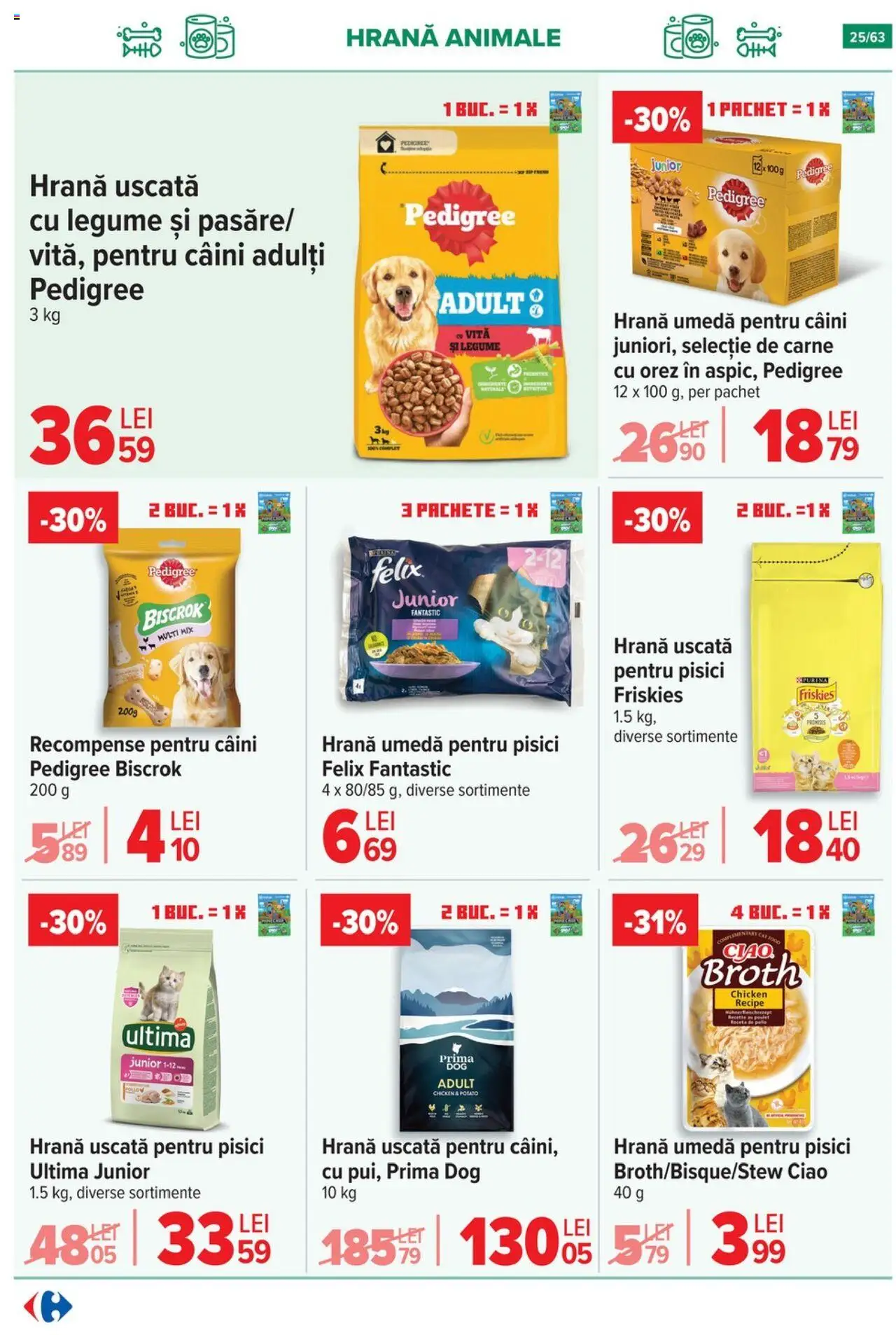 Noul catalog Carrefour – valabil de la 17.09.2025 | Pagină: 25 | Produse: Orez, Legume