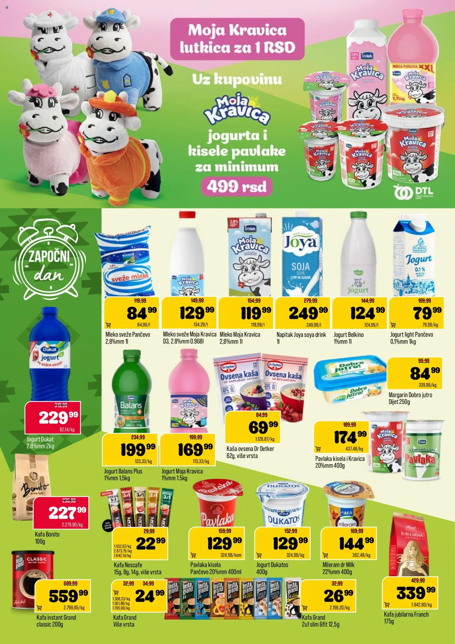 Podunavlje katalog - važi od 22.04.2026 | Strana: 4 | Proizvode: Sveže mleko, Dukatos, Moja kravica, Pavlaka