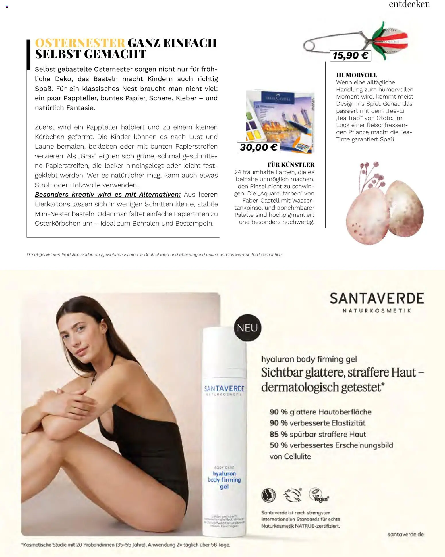 Müller Lifestyle – gültig ab 12.03.2026 | Seite: 49 | Produkte: Pinsel, Wasser