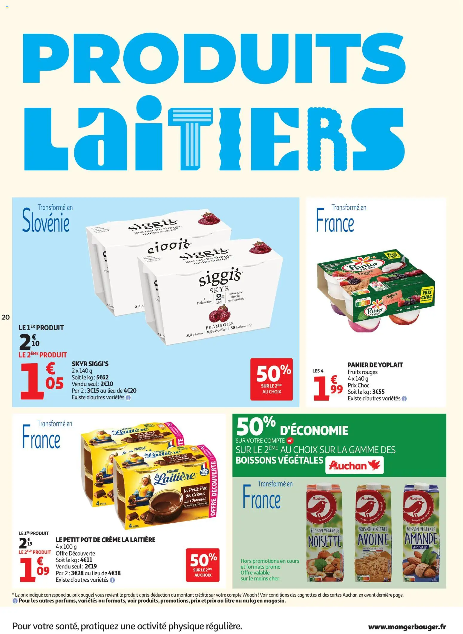 {H1} | Page: 20 | Produits: Framboise, Noisette, Crème au chocolat, Beurre