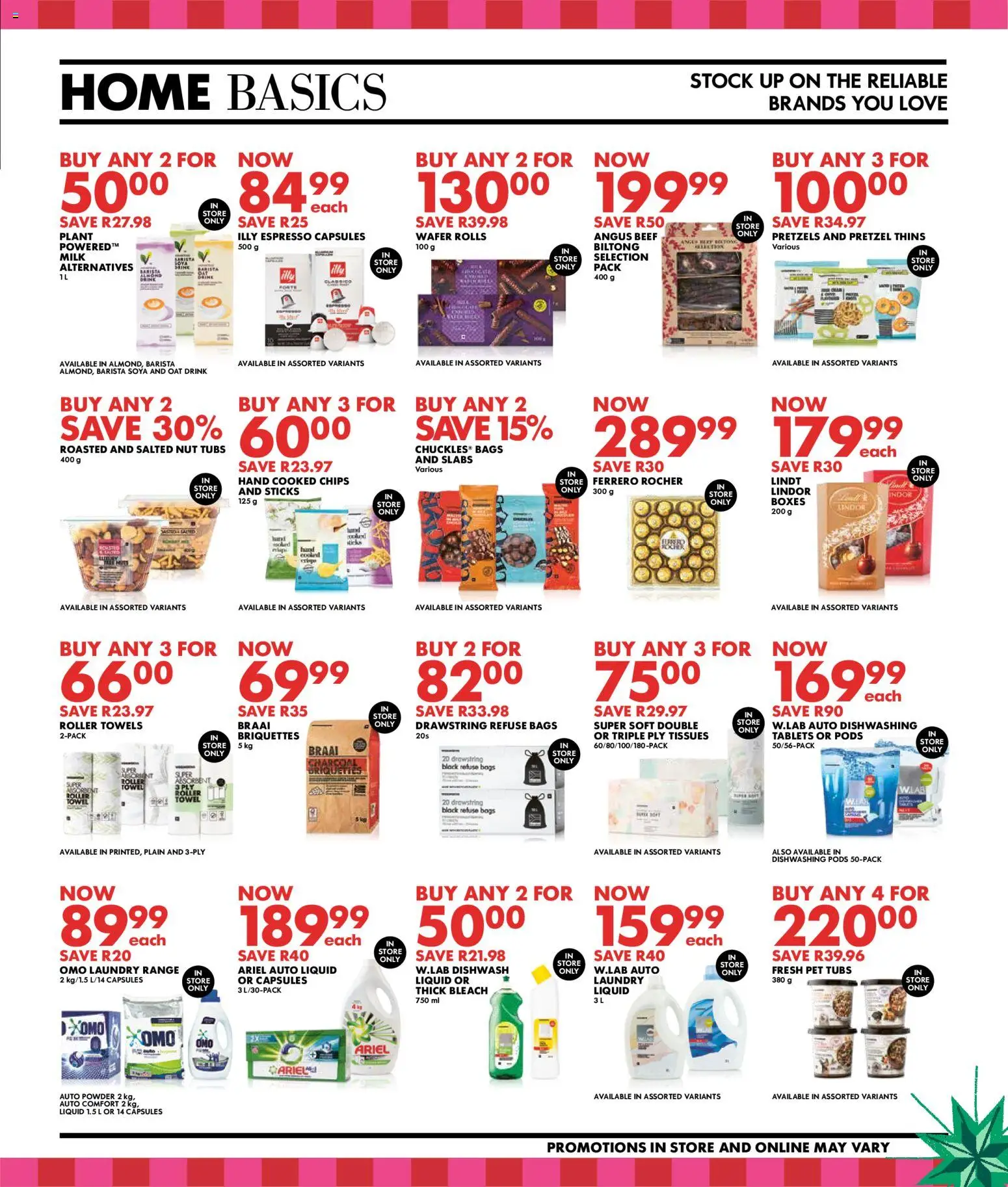 New Woolworths catalogue – valid from 08.12.2025 | Page: 7 | Products: Towel, Milk, Stock, Roller towel