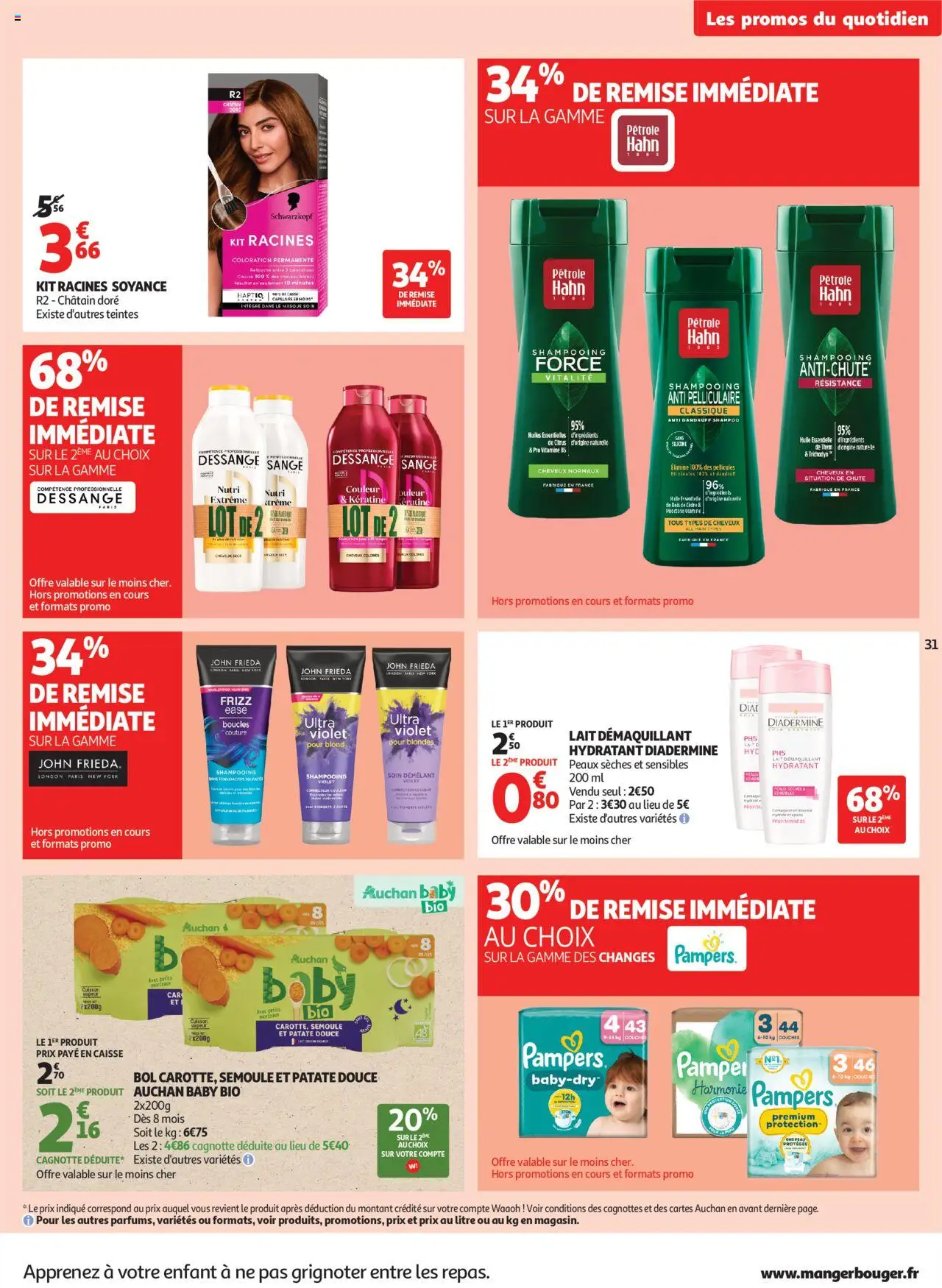  | Pagina: 31 | Producten: Pampers, La, Bol, Shampoo