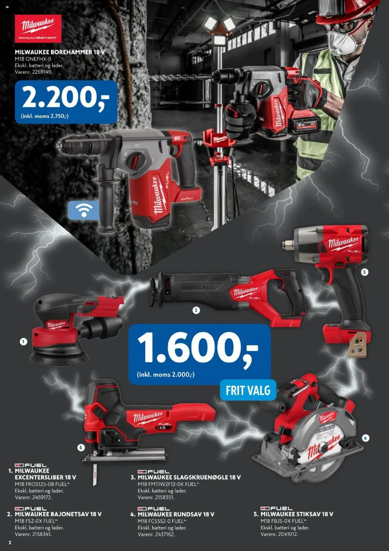 Davidsen Tilbudsavis gyldig fra 21.08.2025 | Side: 2 | Produkter: Batteri